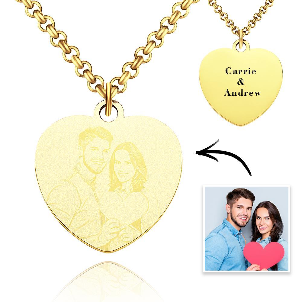 Collana Con Nome / Collana Con Targhetta Sottile Personalizzata Incisa In Argento, Oro O Rosa / Regalo Personalizzato Per La Sua Amica, Madre E Figlia - Italia - Foto 2