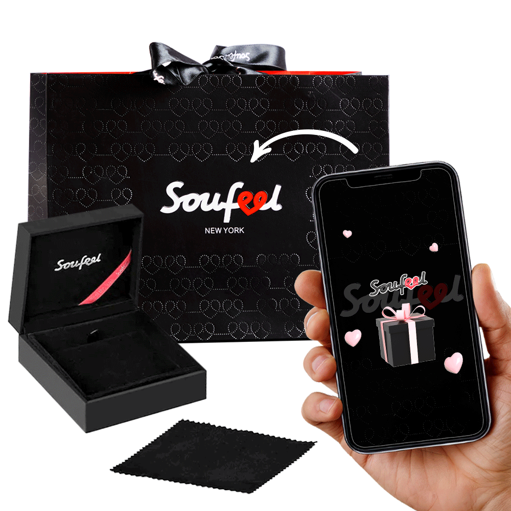 Ar View - Scatola Per Braccialetti Soufeel Con Confezione E Panno Per La Pulizia - soufeelit