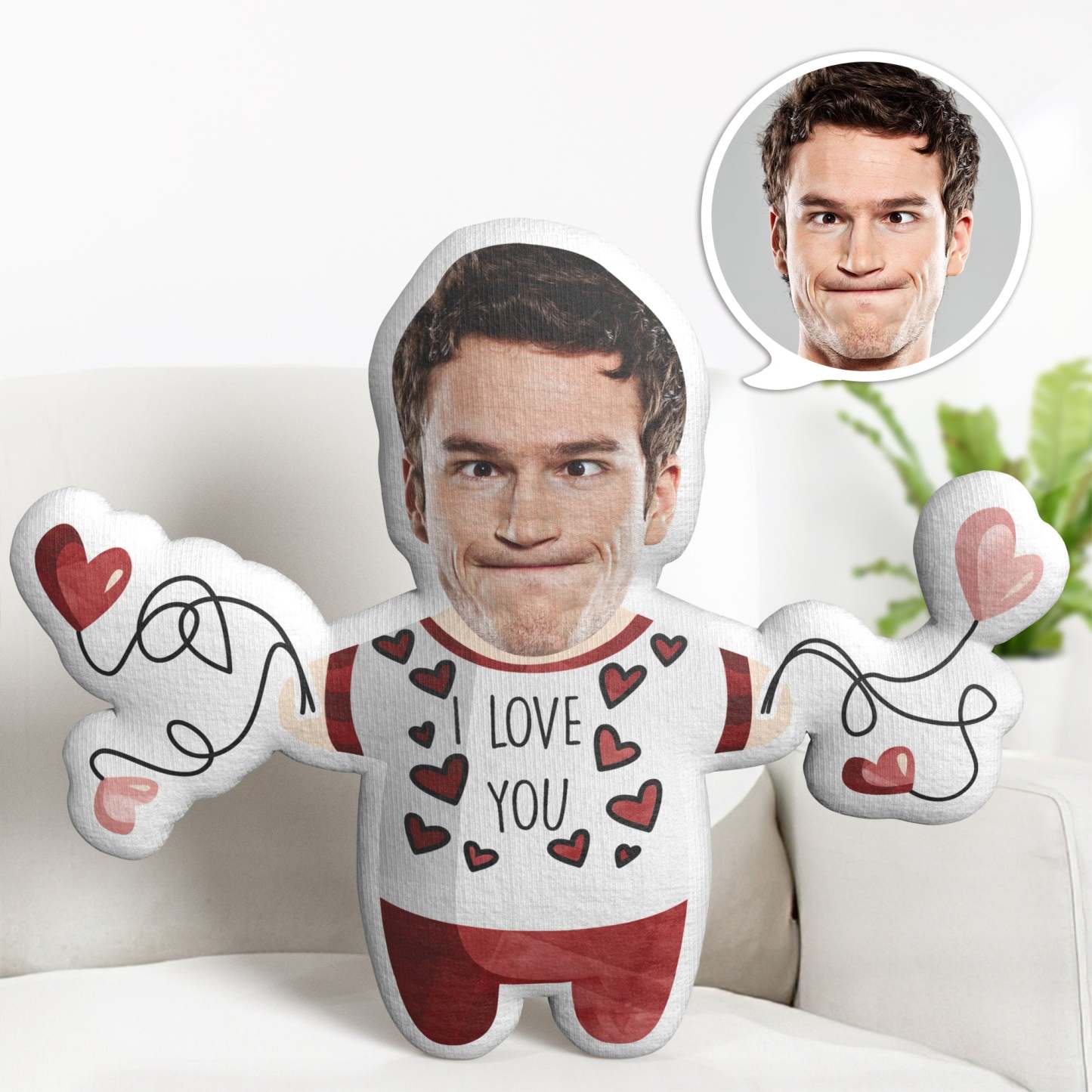 Regali Di San Valentino Cuscino Personalizzato Per Cartoni Animati Regali Personalizzati Per Cuscini Minime Ti Amo - soufeelit