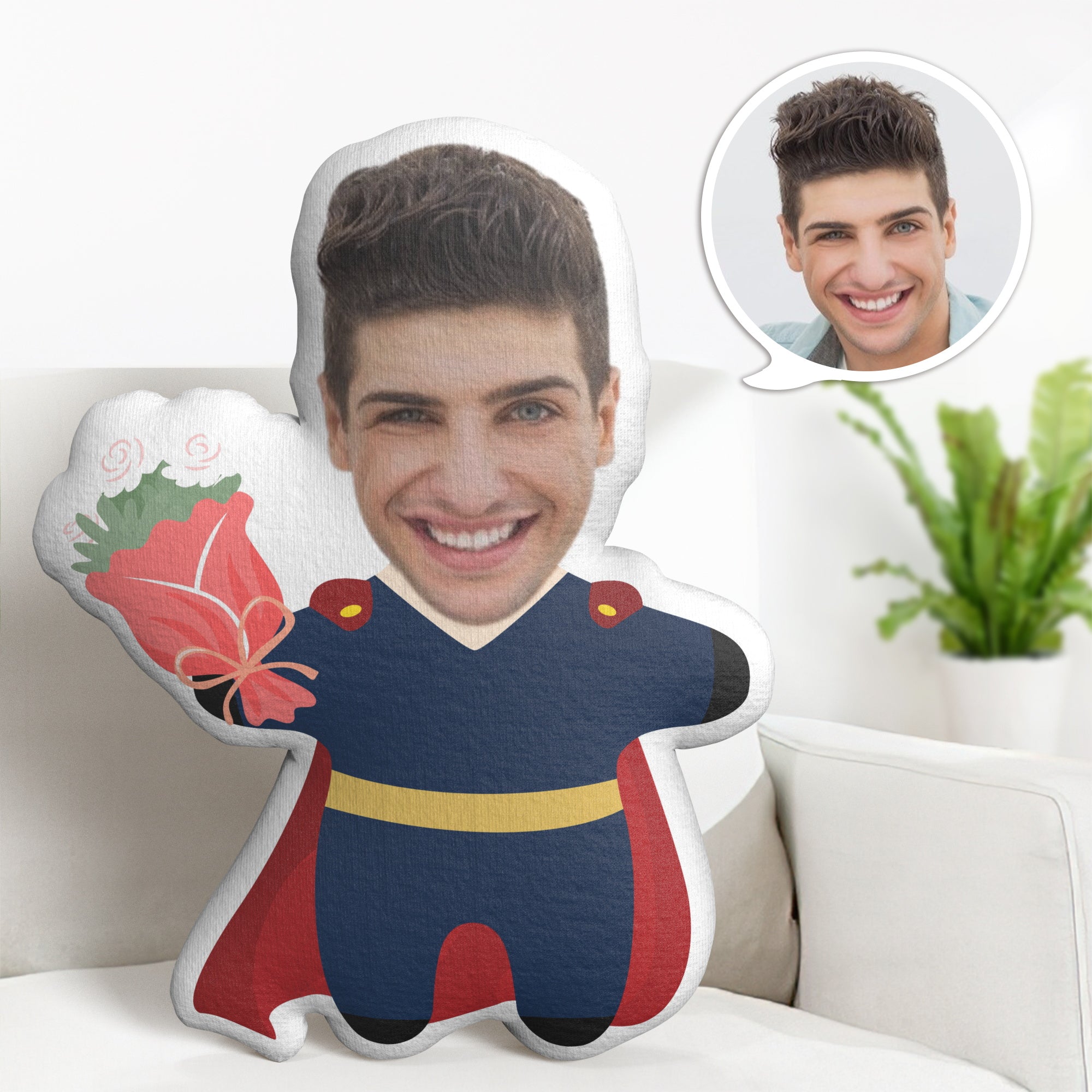 Regali Di San Valentino Cuscino Da Tiro Personalizzato Thor Minime Cuscino Da Tiro Personalizzato Minime Viso - soufeelit