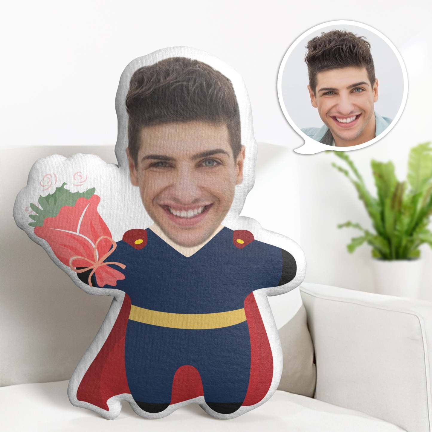 Regali Di San Valentino Cuscino Da Tiro Personalizzato Thor Minime Cuscino Da Tiro Personalizzato Minime Viso - soufeelit