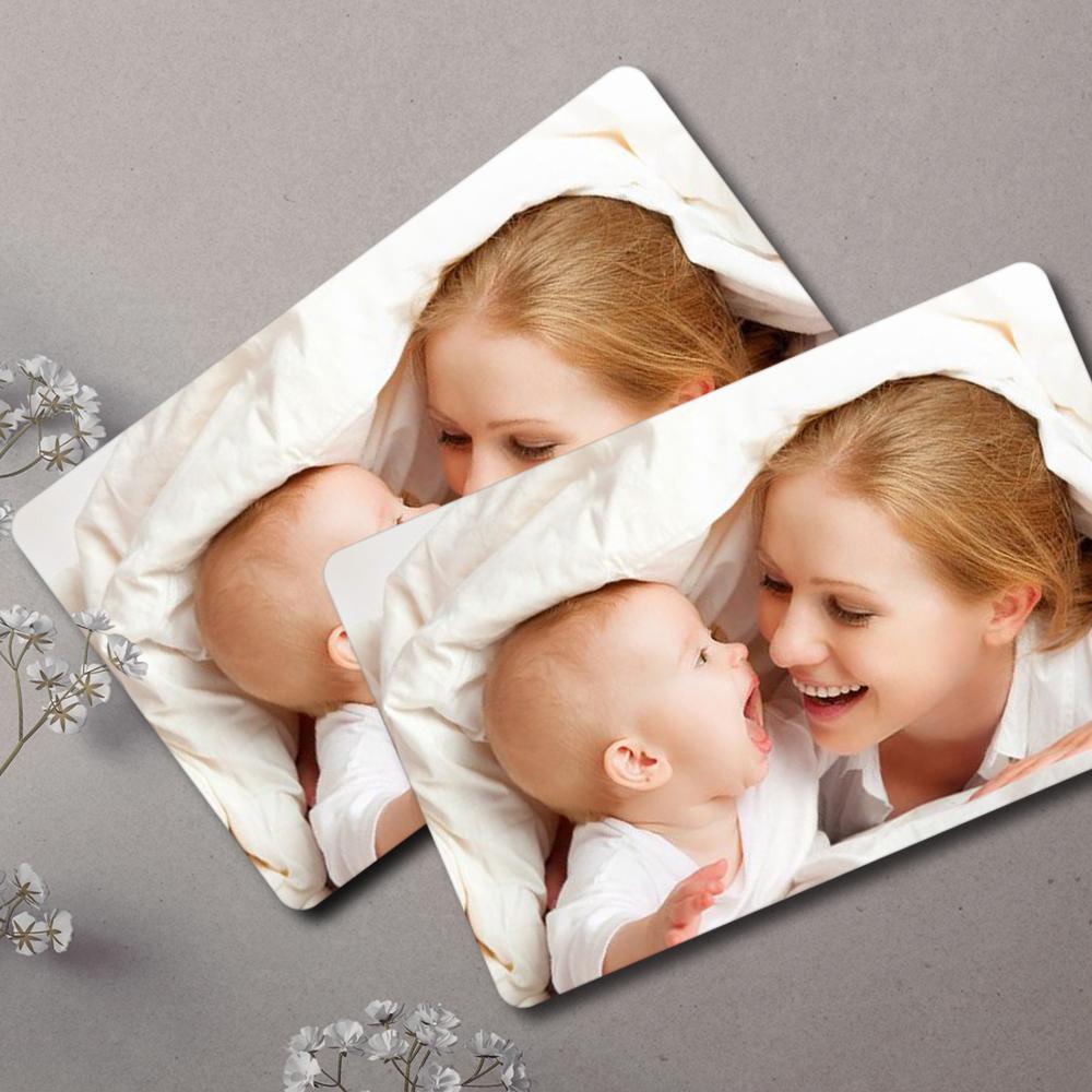 Carta Personalizzata Con Inserto Portafogli Fotografico Carta Regalo Per La Mamma - soufeelit