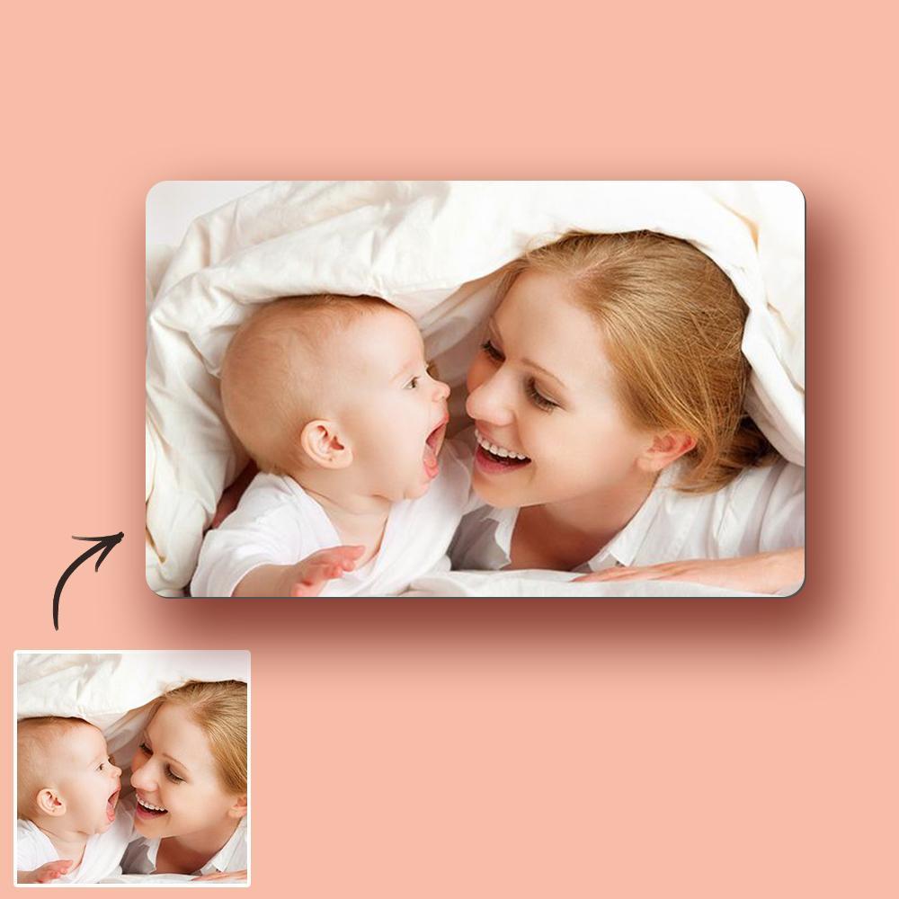 Carta Personalizzata Con Inserto Portafogli Fotografico Carta Regalo Per La Mamma - soufeelit