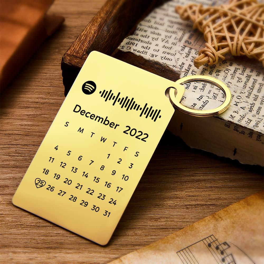 Foto Personalizzata Scansionabile Codice Spotify Musica E Regali Del Calendario - soufeelit