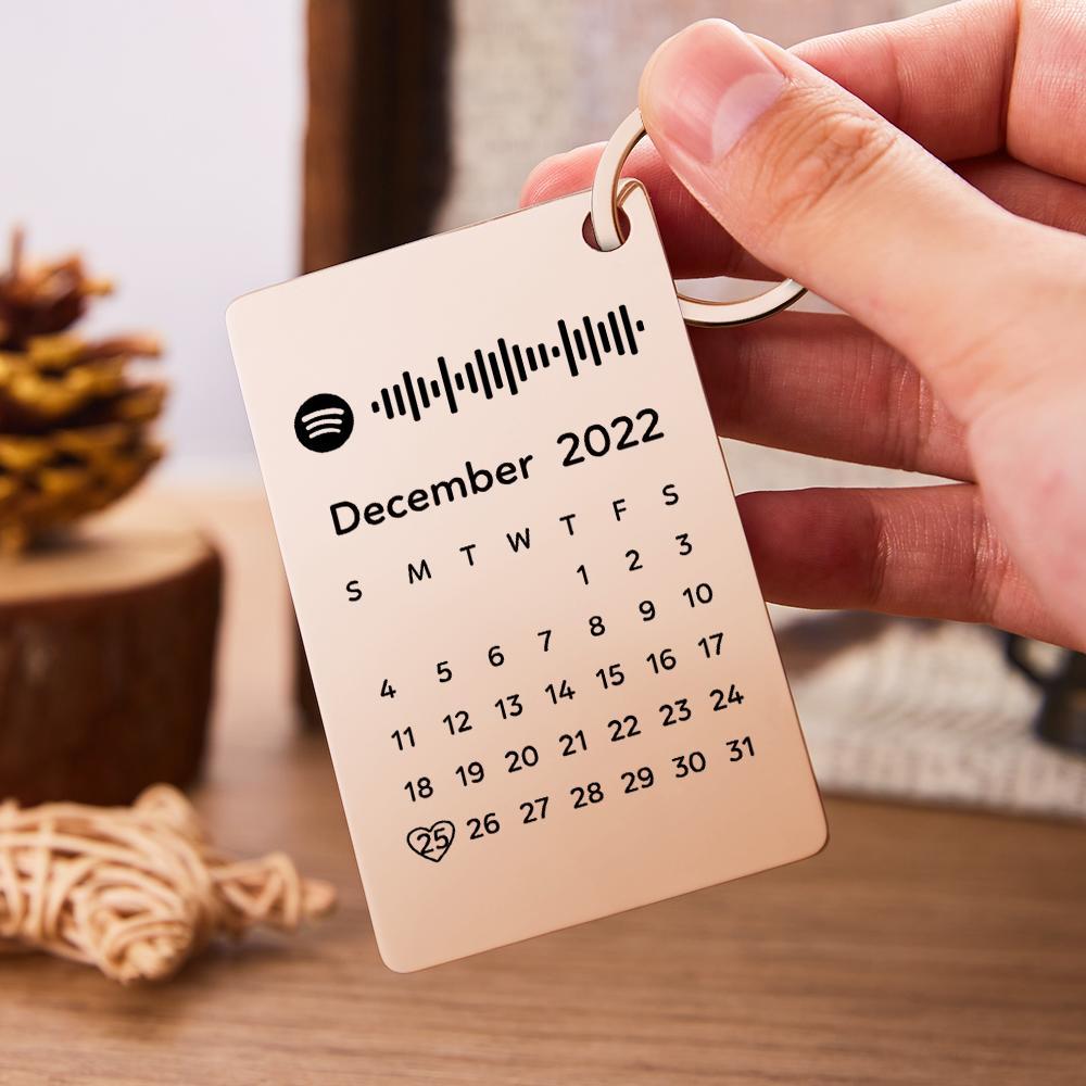 Foto Personalizzata Scansionabile Codice Spotify Musica E Regali Del Calendario - soufeelit