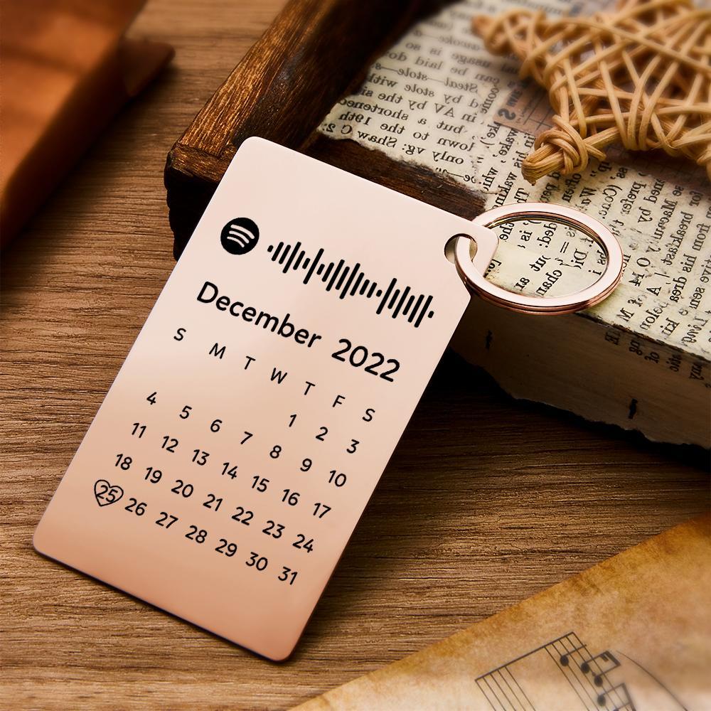 Foto Personalizzata Scansionabile Codice Spotify Musica E Regali Del Calendario - soufeelit