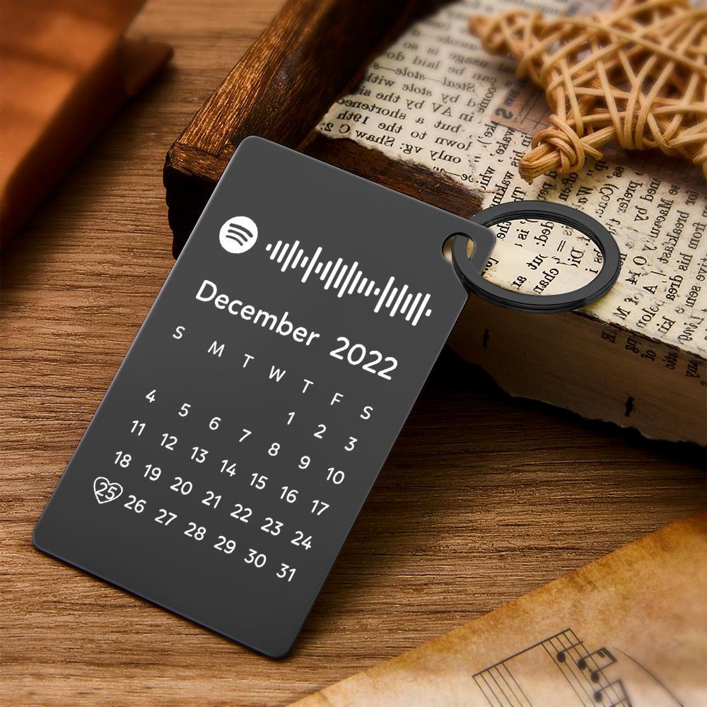 Foto Personalizzata Scansionabile Codice Spotify Musica E Regali Del Calendario - soufeelit