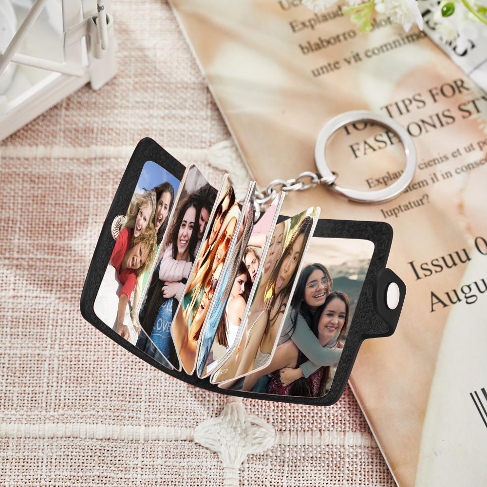 Portachiavi Per Album Fotografici Personalizzati Portachiavi In Pelle Personalizzati Con Foto Regalo Romantico Per Gli Amici