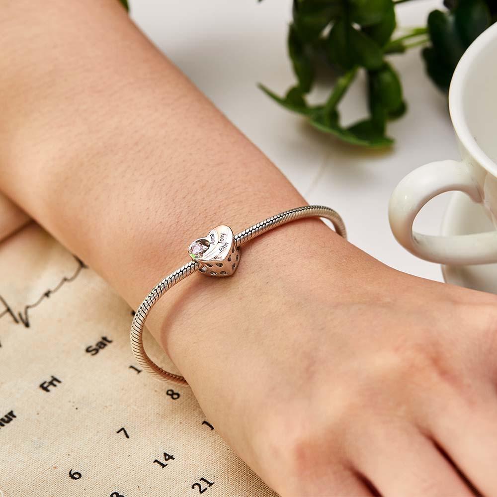 Ciondolo Personalizzato Con Incisione Squisito Amore Diamante Regali Unici - soufeelit
