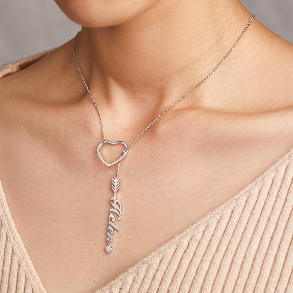 'out Of Love' Collana Con Nome Personalizzato Con Cuore Regalo Perfetto Per Compleanni Matrimoni - soufeelit