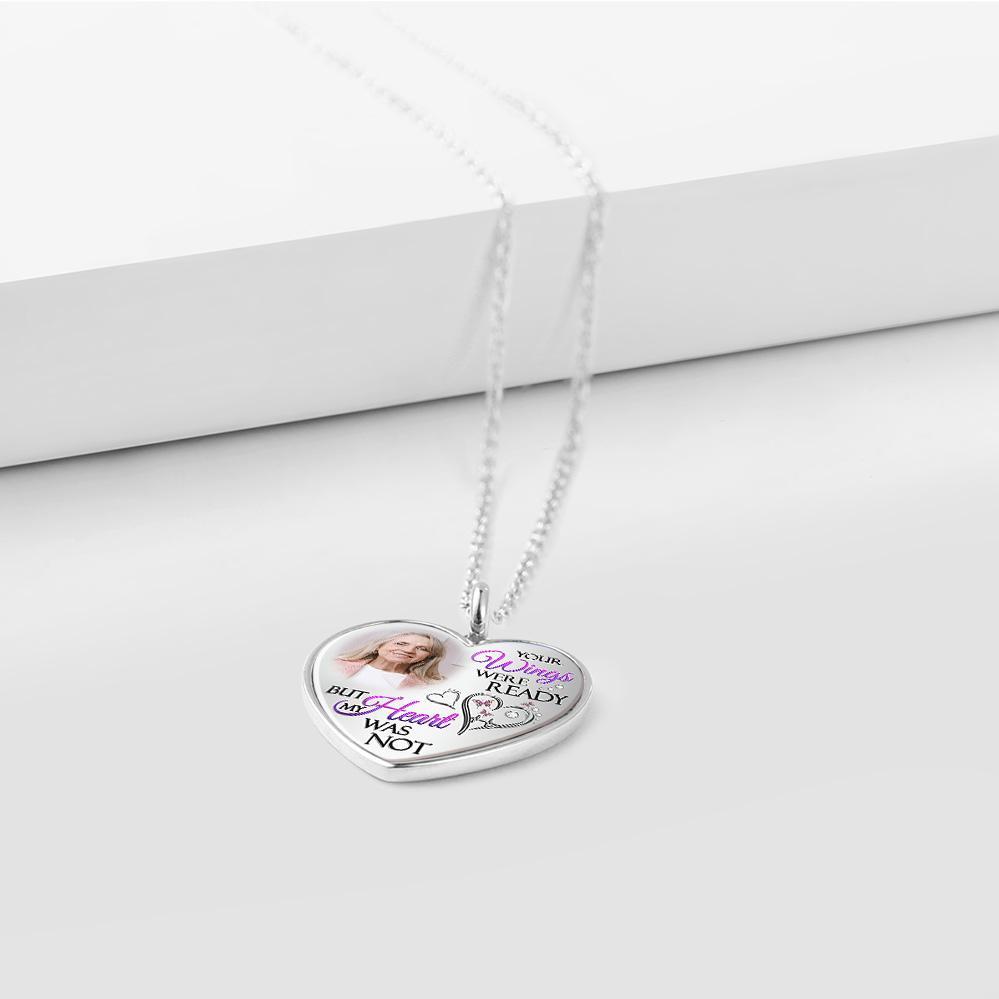 Collana Con Foto Personalizzata Regali D'amore In Metallo Unici - soufeelit