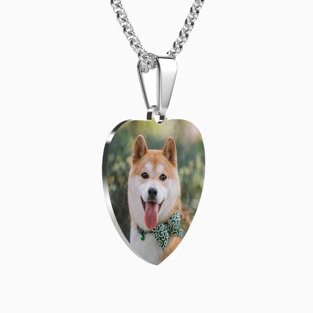 Collana Con Targhetta Con Foto Collane Con Foto In Acciaio Inossidabile Con Incisione