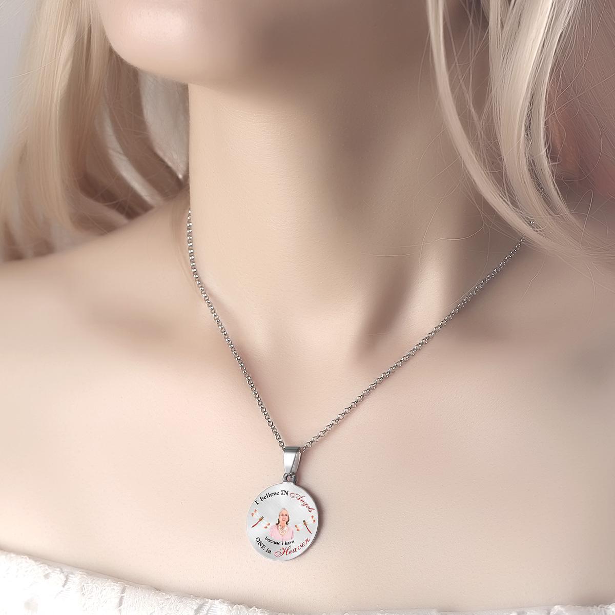 Collana Con Foto Personalizzata Regali Commemorativi Creativi Con Faccia Personalizzata - soufeelit