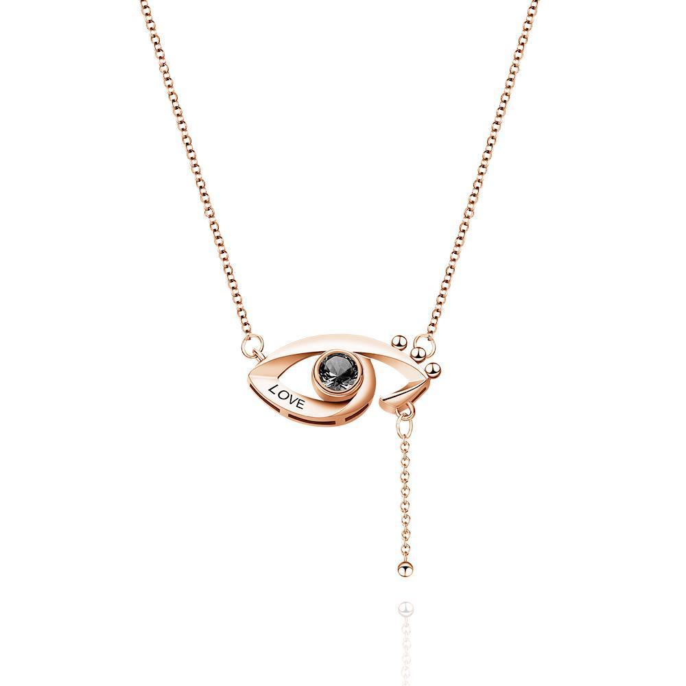 Collana Con Incisione Personalizzata Diamond Eye Regali Unici