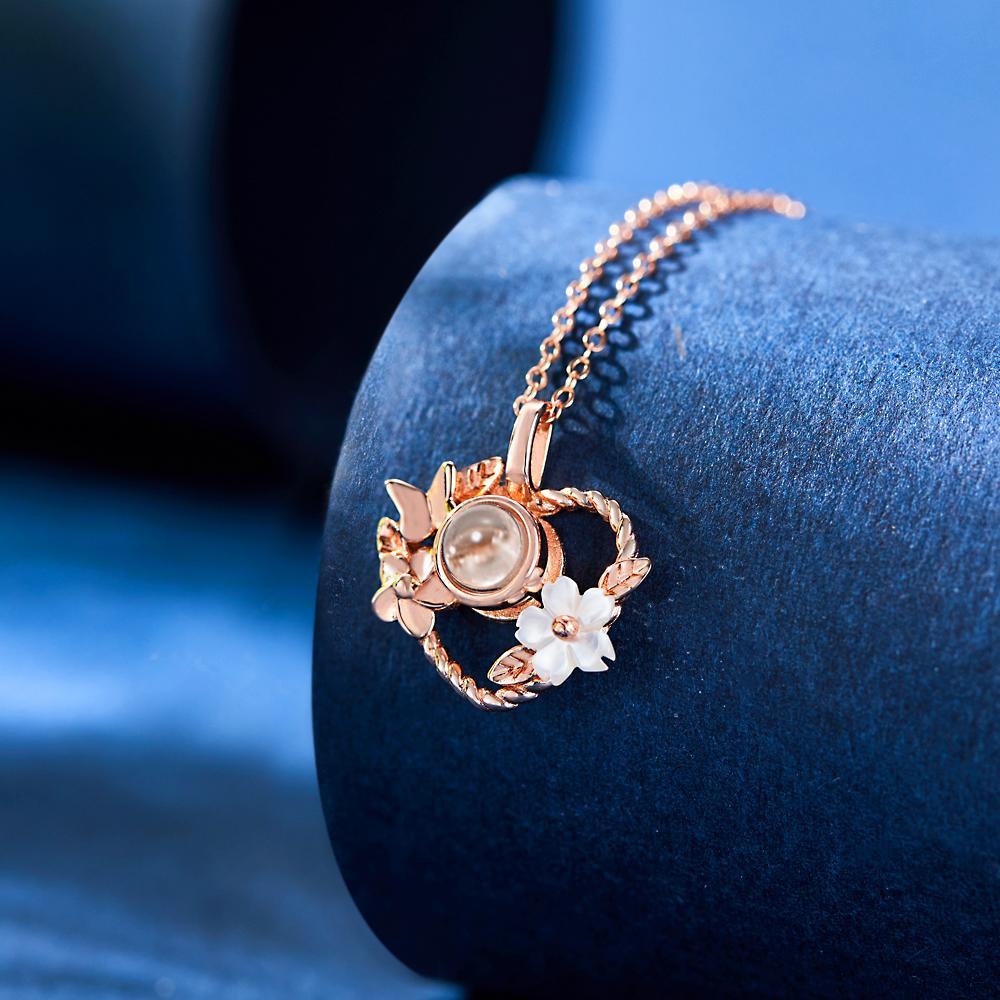 Collana Con Foto Di Proiezione Personalizzata Ciondolo Con Foto Personalizzata Per Animali Domestici Catena Di Proiezione Regali Di Gioielli Commemorativi Per Donne - soufeelit