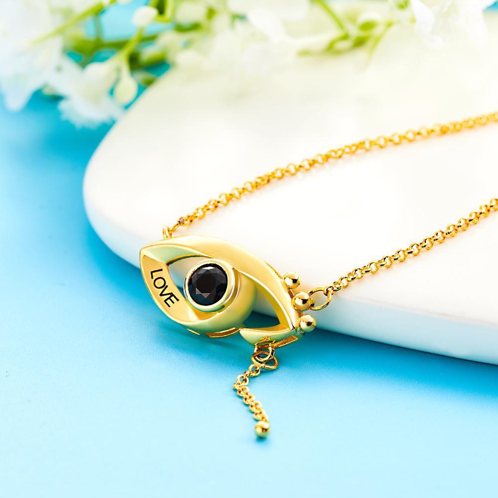 Collana Con Incisione Personalizzata Diamond Eye Regali Unici