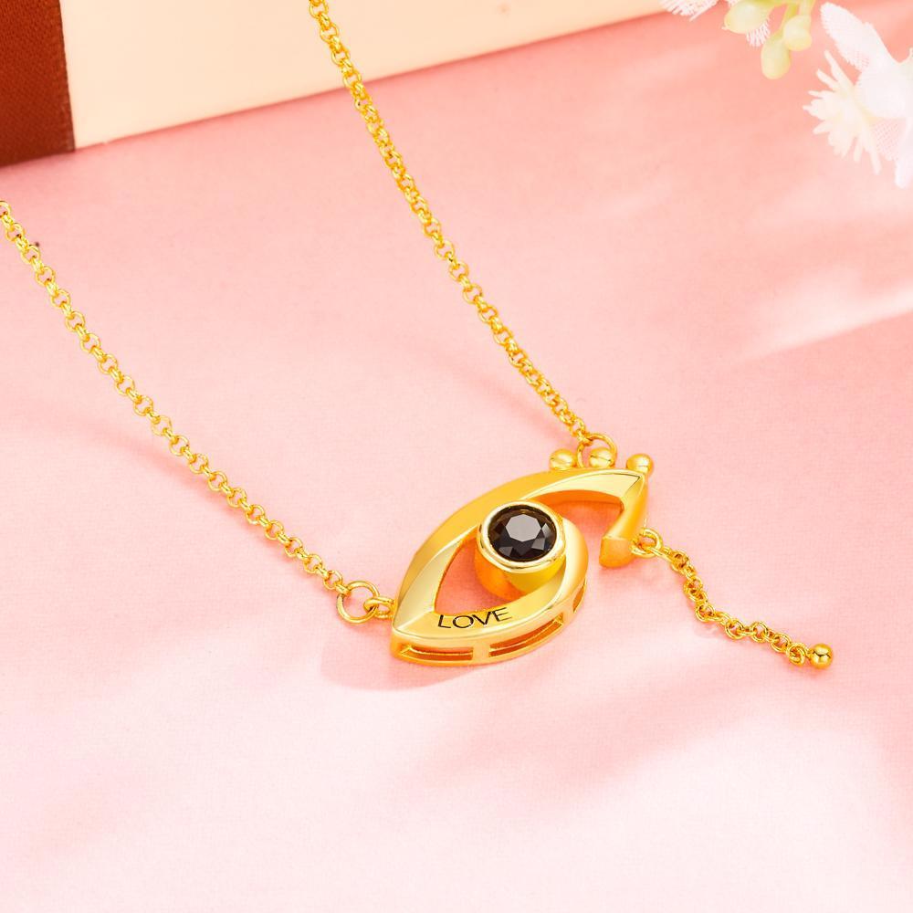 Collana Con Incisione Personalizzata Diamond Eye Regali Unici