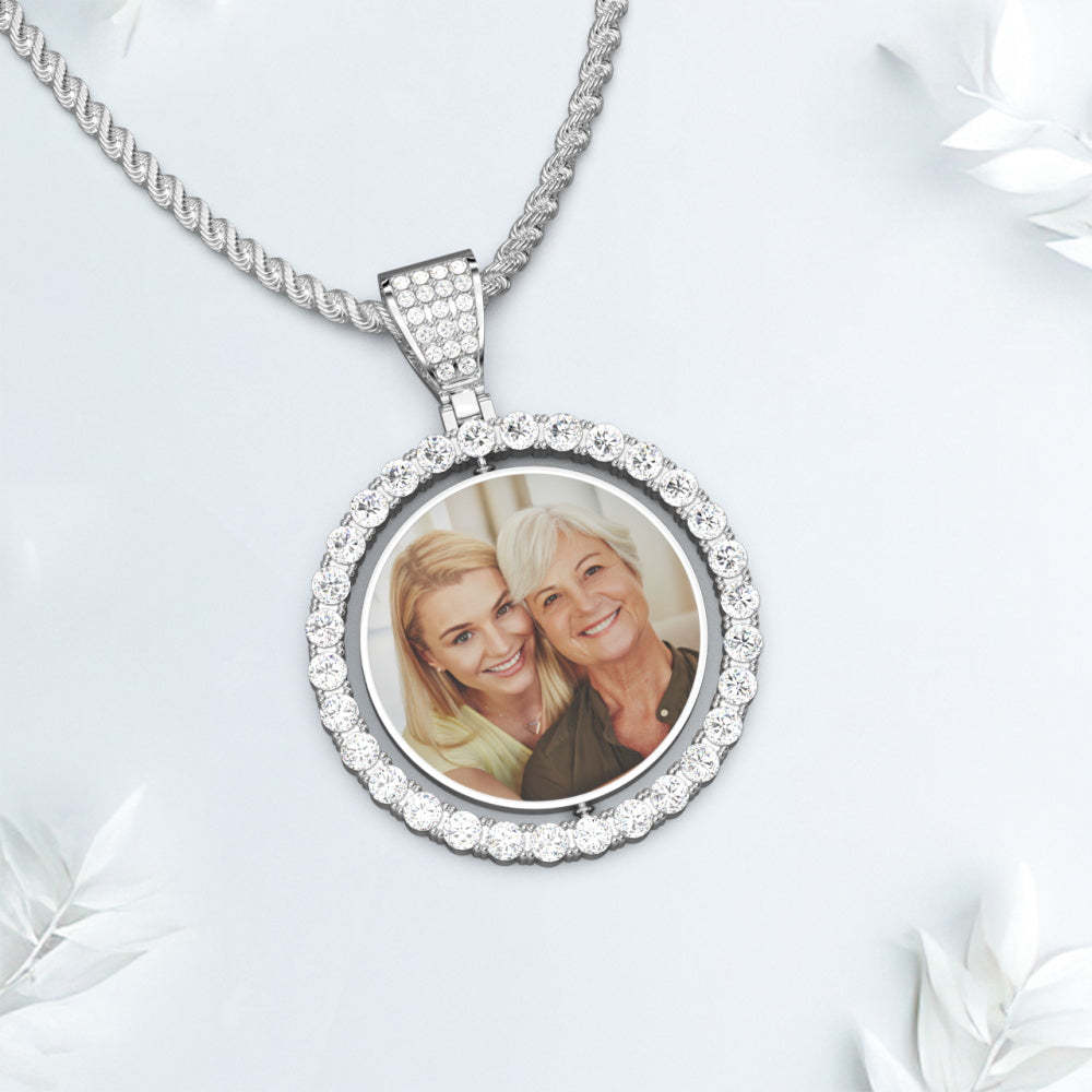 Collana Con Foto Per La Festa Della Mamma Collana Personalizzata Per La Mamma - soufeelit