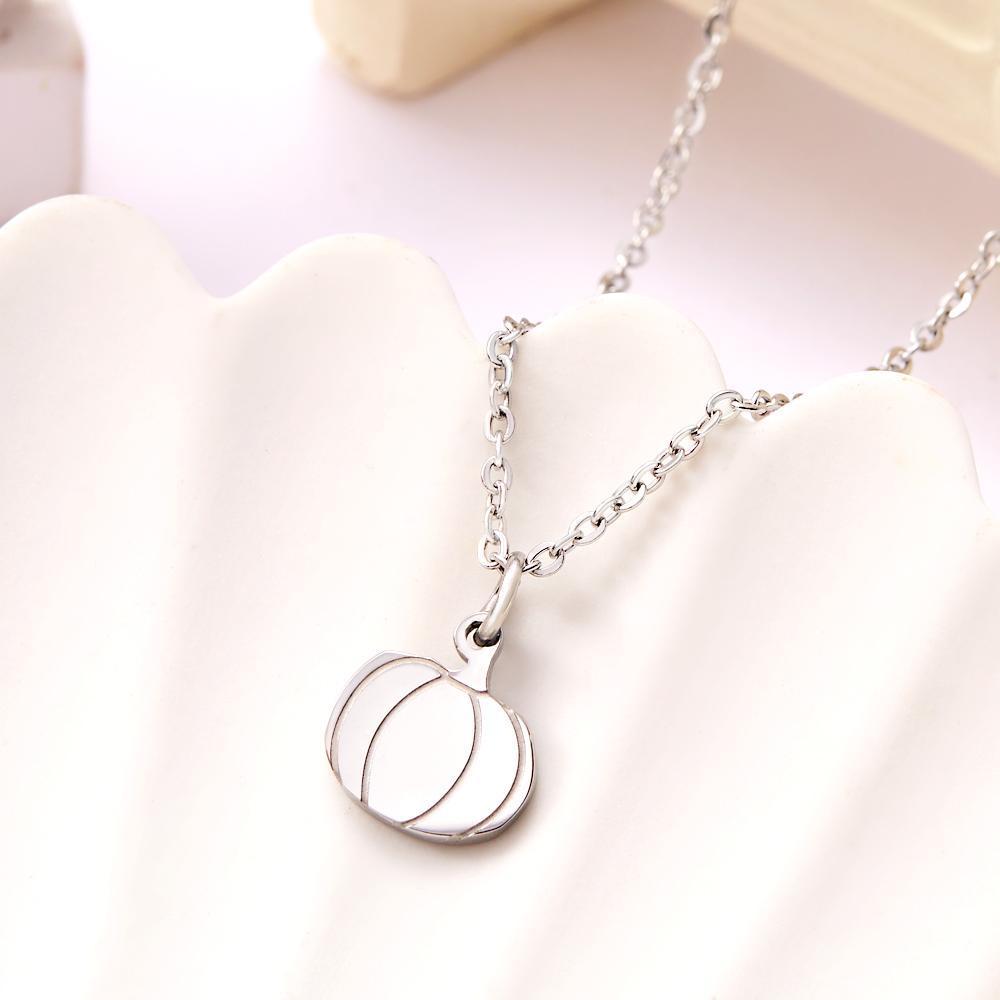 Collana Di Zucca Incisa Personalizzata Nome Scultura Personalizza Il Tuo Nome Per Il Suo Regalo