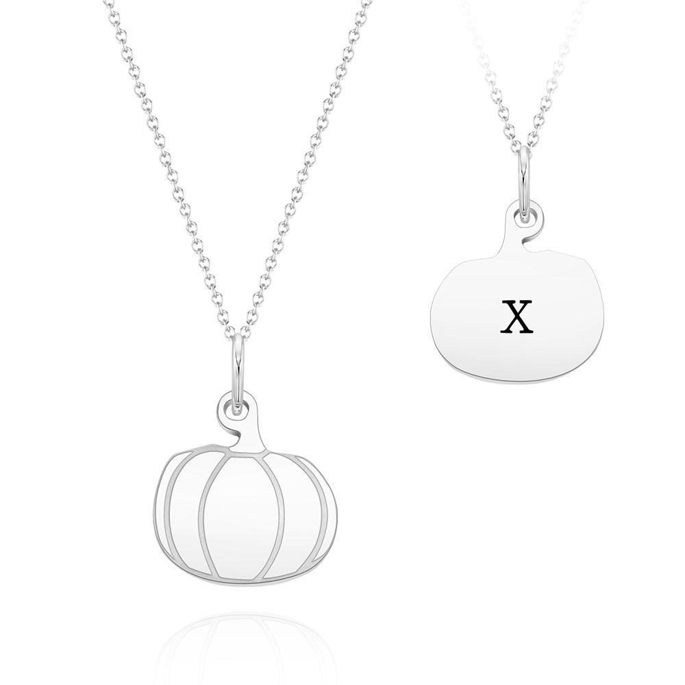 Collana Di Zucca Incisa Personalizzata Nome Scultura Personalizza Il Tuo Nome Per Il Suo Regalo