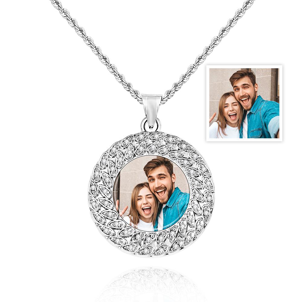 Regali Di Moda Hip-hop Con Collana A Catena Maglione Con Foto Personalizzata - soufeelit