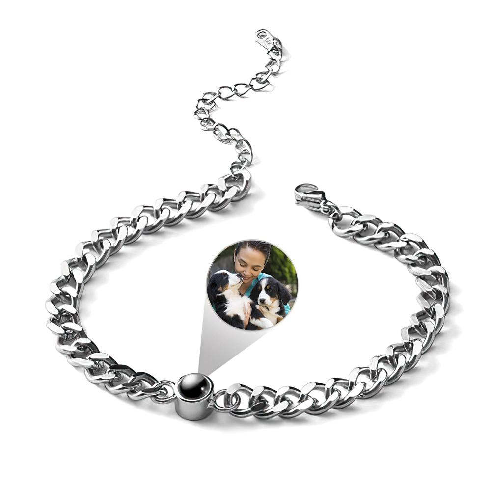 Bracciale Con Proiezione Di Cuccioli Personalizzati Con Foto Bracciale Per Cani Regali Commemorativi Per Animali Domestici Per Gli Amanti Degli Animali Domestici - soufeelit