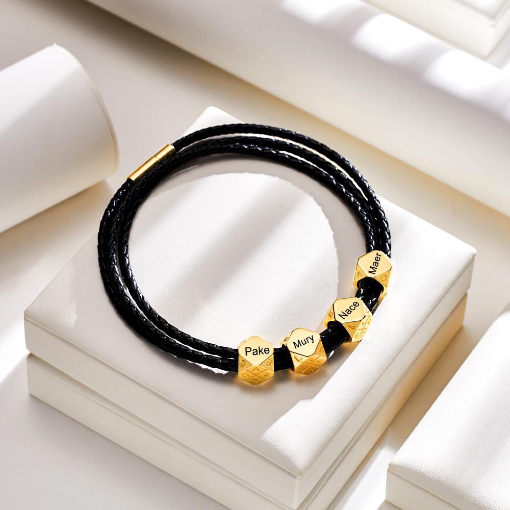 Bracciale Personalizzato Con Incisione Regalo Semplice E Versatile Per Lei