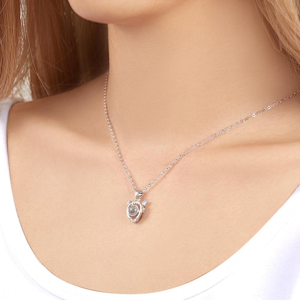 Collana Proiezione Personalizzata Foto Personalizzata Regali Unici - soufeelit