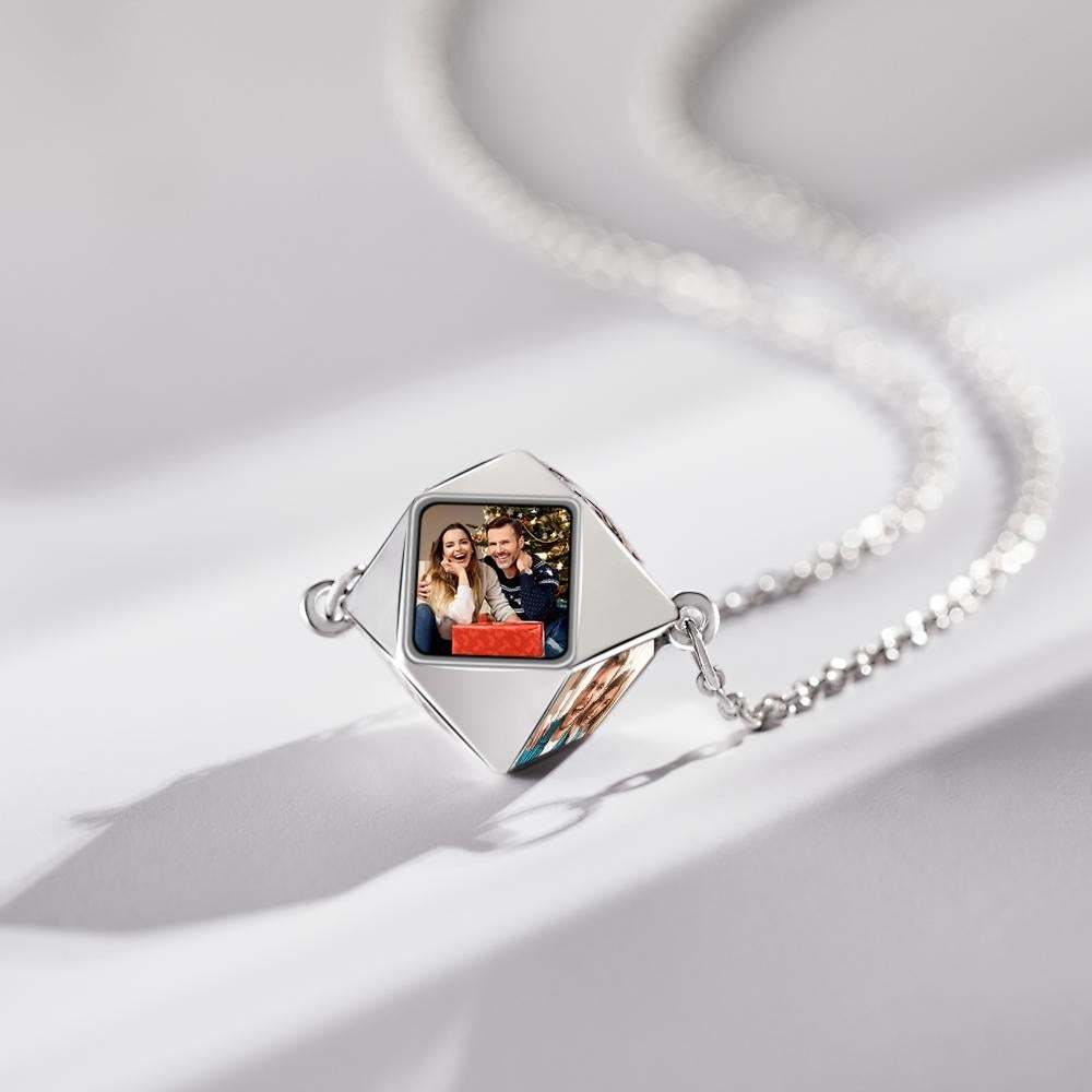 Collana Con Foto Personalizzata Regali Per Coppie Creative Aliene - soufeelit