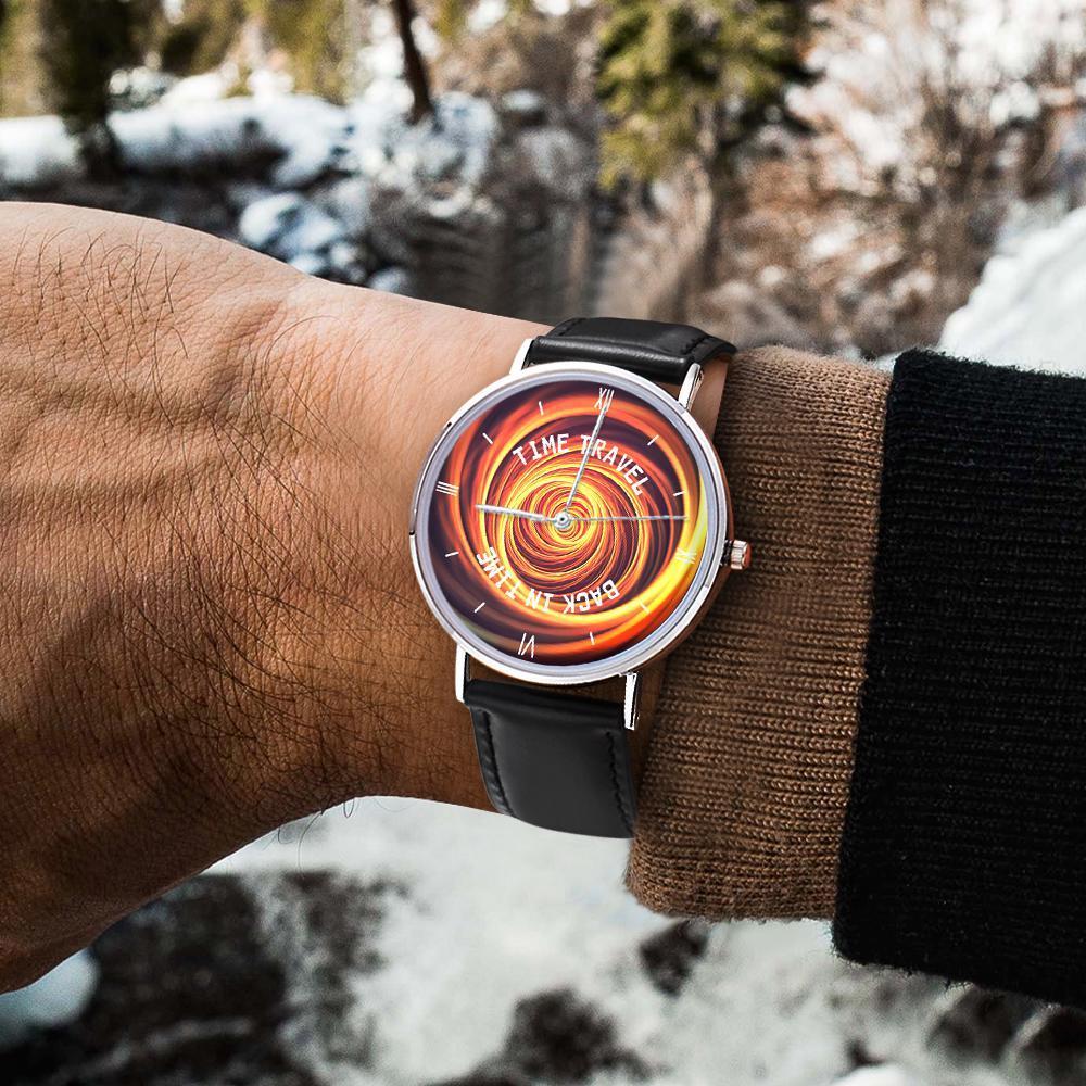 Orologio Personalizzato All'indietro Orologio Indietro Nel Tempo - Viaggio Nel Tempo