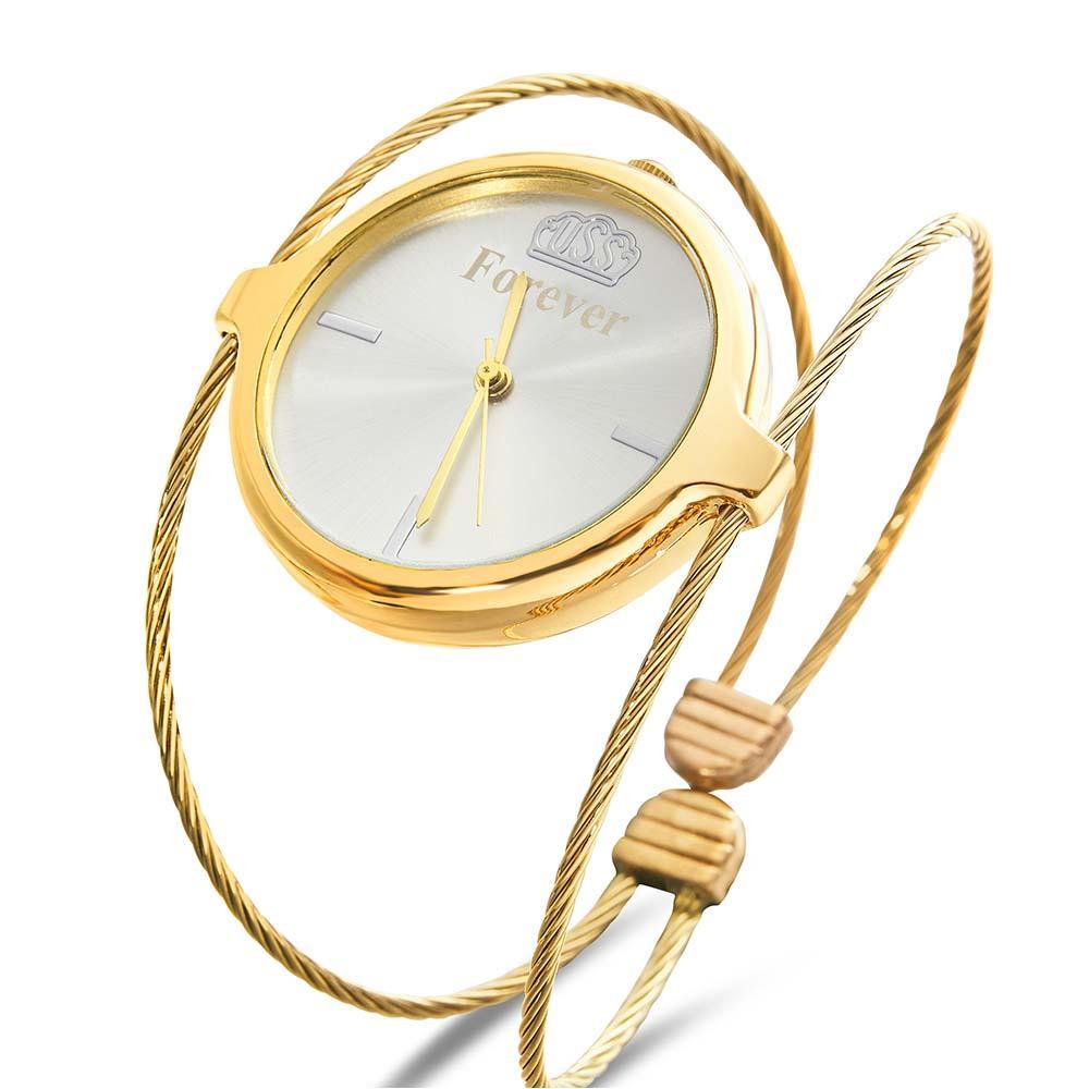 Orologio Femminile Inciso Orologio Da Polso Da Donna Di Lusso Per Lei - soufeelit