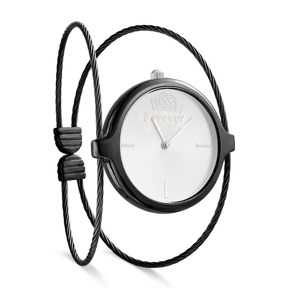 Orologio Femminile Inciso Orologio Da Polso Da Donna Di Lusso Per Lei - soufeelit