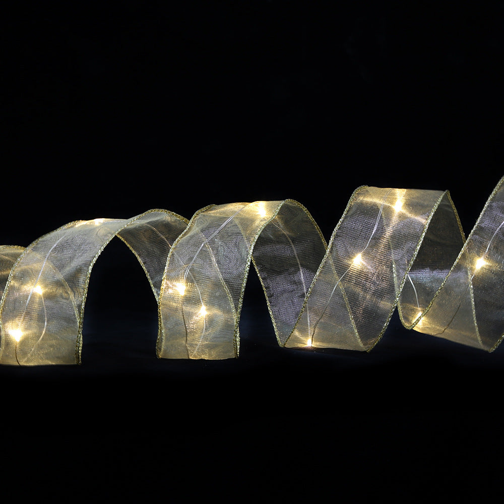 Luci A Nastro Di Natale Luci A Nastro In Filo Di Rame Per La Decorazione Di Feste - soufeelit