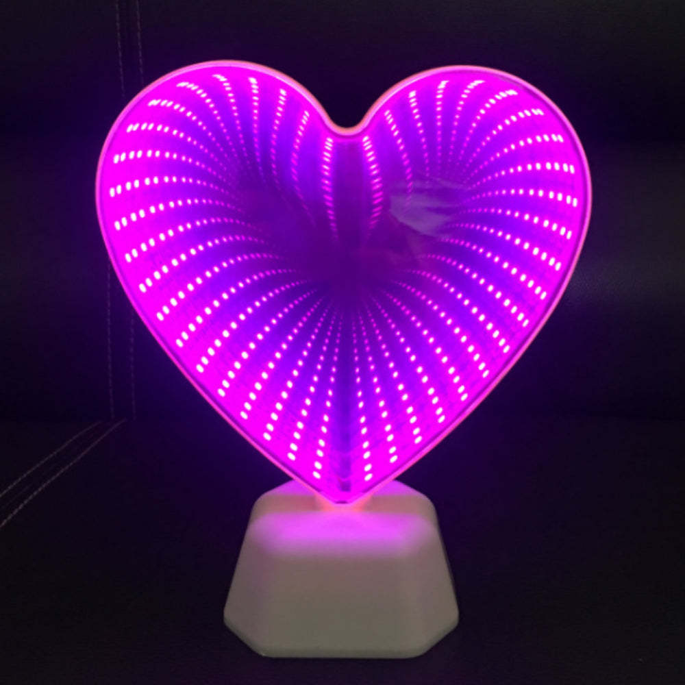 Infinity Mirror Tunnel Light Led Night Light 3d Mirror Light Home Decor Regali - soufeelit
