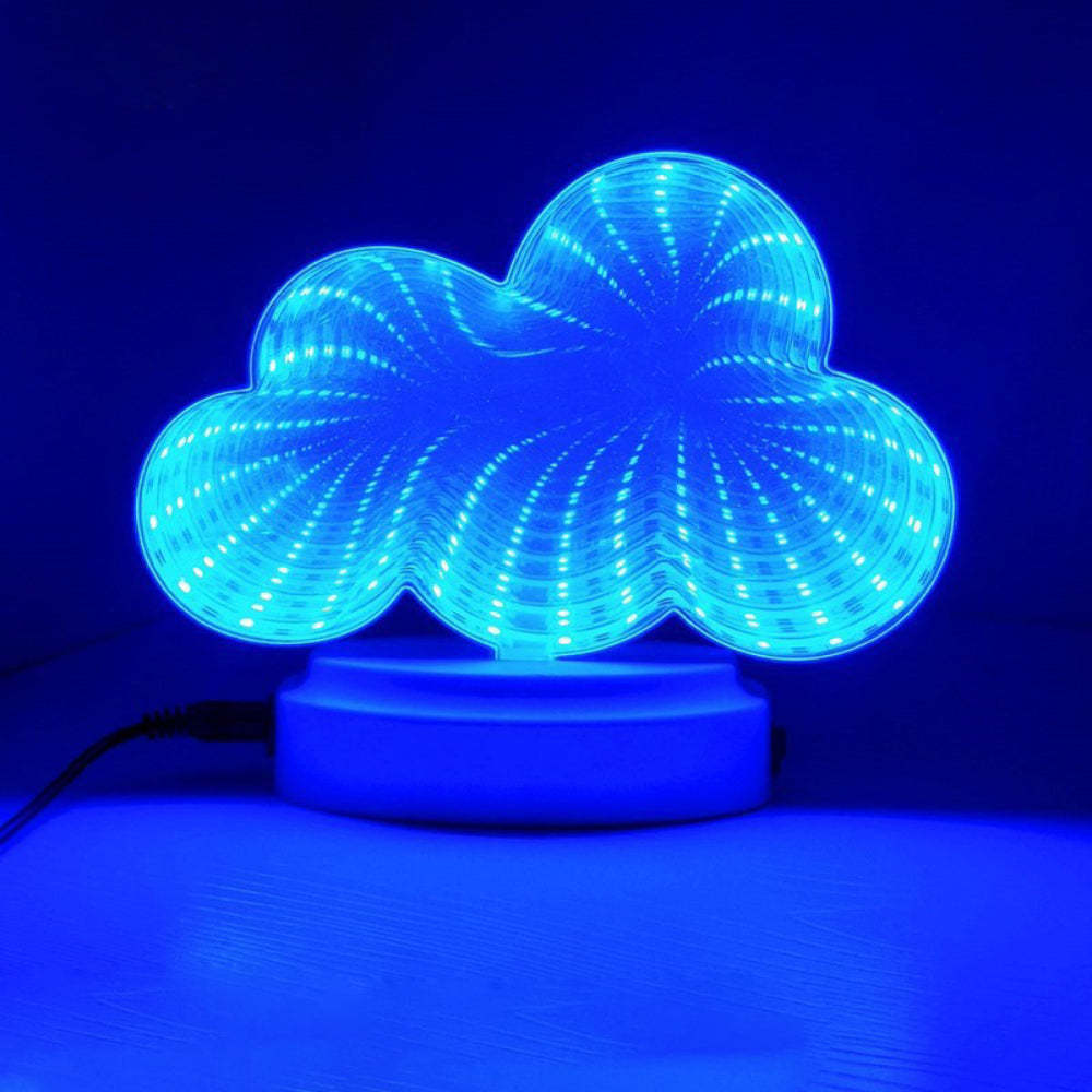 Infinity Mirror Tunnel Light Led Night Light 3d Mirror Light Home Decor Regali - soufeelit