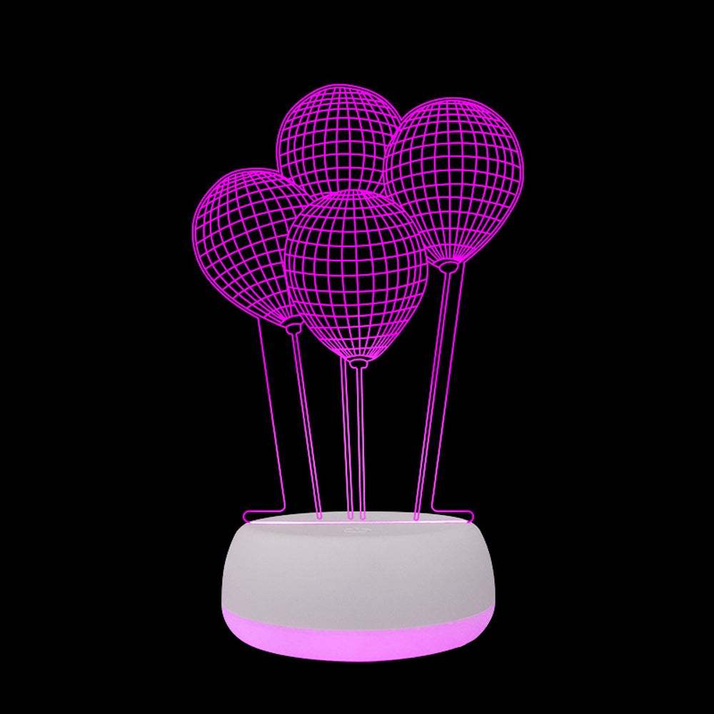 Regali Di Compleanno Con Luce Notturna A Led 3d A Forma Di Cuore Per La MammaLampada Personalizzata