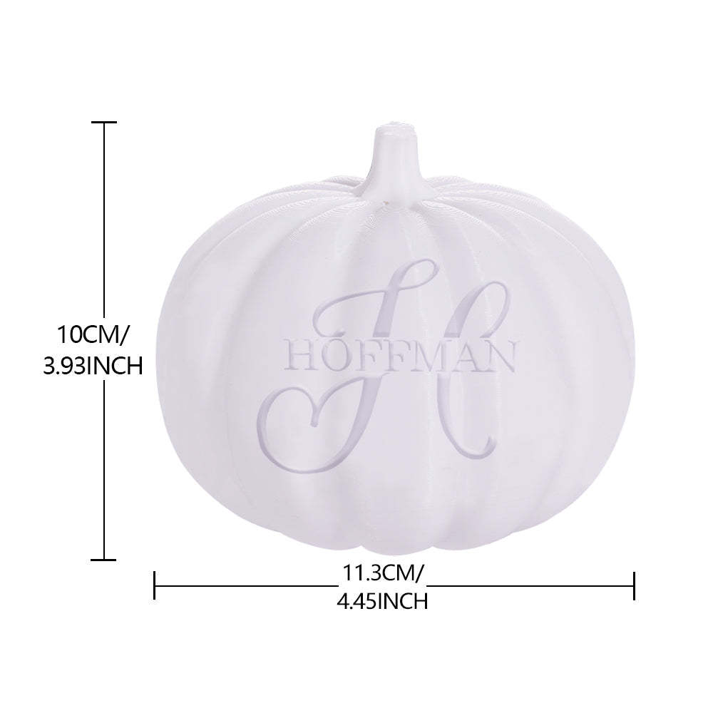 Personalizzato Halloween Pumpkin Light Nome Personalizzato Light Personalizzato Light Up Jack-o-lantern Halloween Gift - H - soufeelit