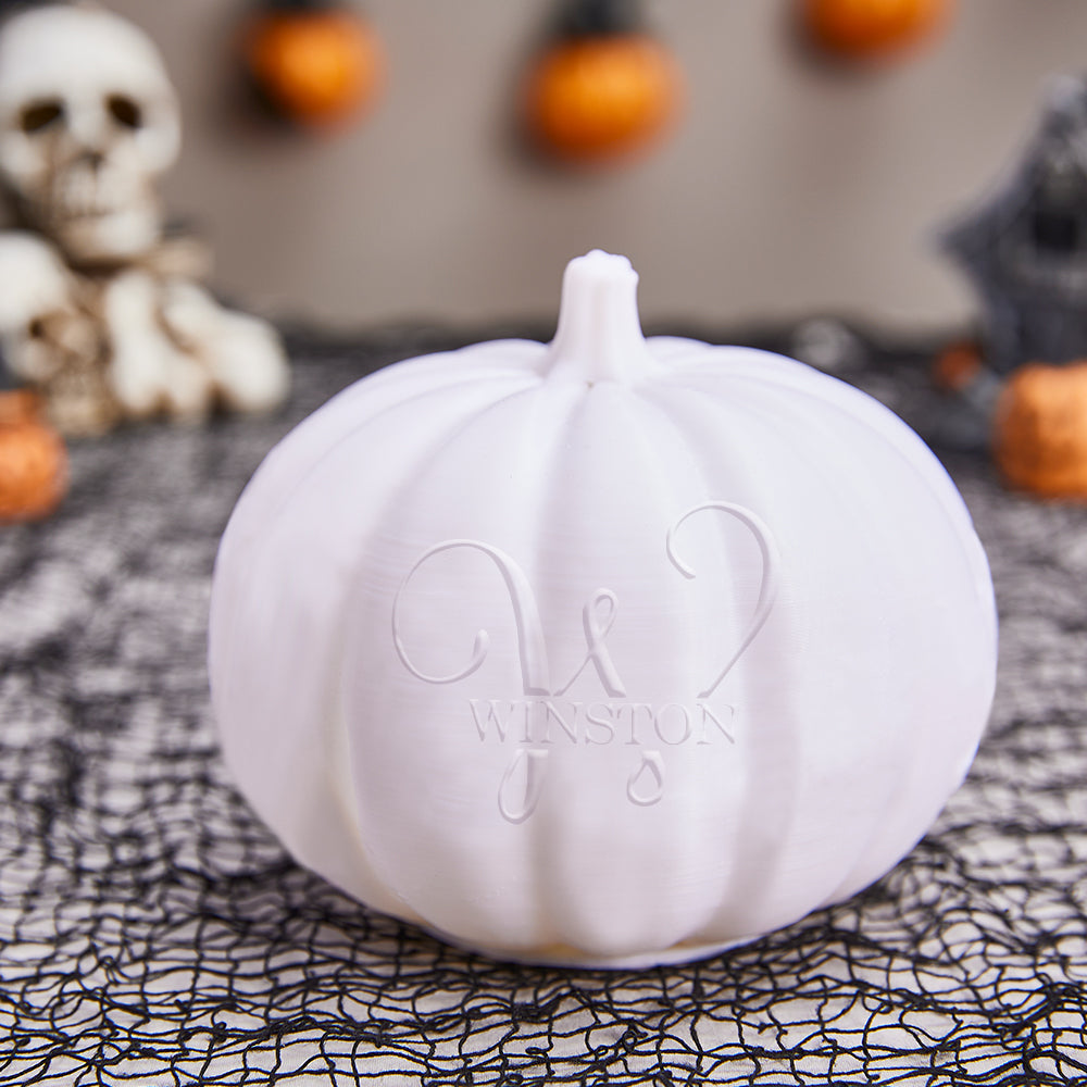 Personalizzato Halloween Pumpkin Light Nome Personalizzato Light Personalizzato Light Up Jack-o-lantern Halloween Pumpkin Decor - W - soufeelit