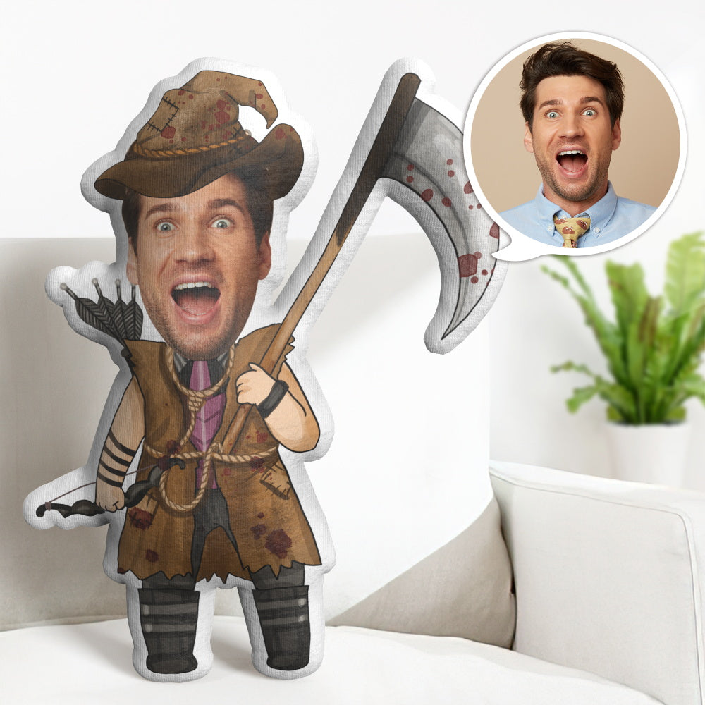 Travesseiro De Halloween Presentes Travesseiro Facial Personalizado Caçadores De Terroristas Presentes Minime Travesseiro - soufeelbr