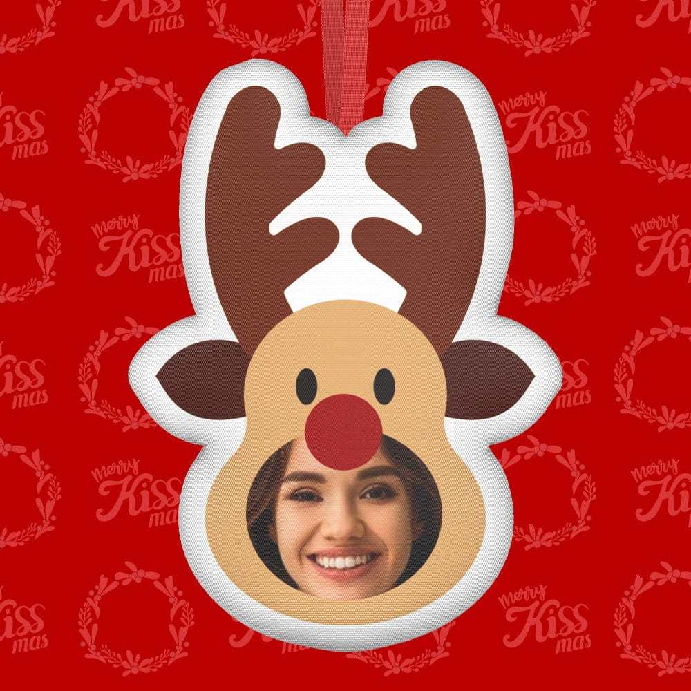 Presentes Surpresa De Natal Decorações Para Pendurar Com Fotos De Natal Caixa Cega Enfeites De Natal Com Rosto Personalizado Para Pendurar - soufeelbr
