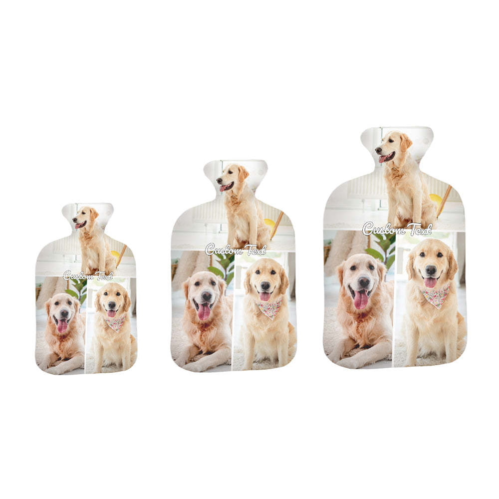 Bolsa De Água Quente Para Garrafa De Água Quente Com Foto Personalizada E Bolsa De Água Quente Para Terapia A Frio Para Presentes De Inverno - soufeelbr