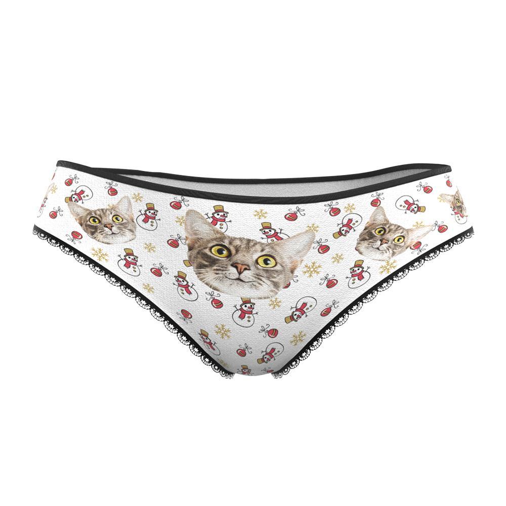 Roupa Íntima De Natal Personalizada, Roupa Íntima Para Animais De Estimação Engraçados, Melhor Presente De Natal Para Namorada