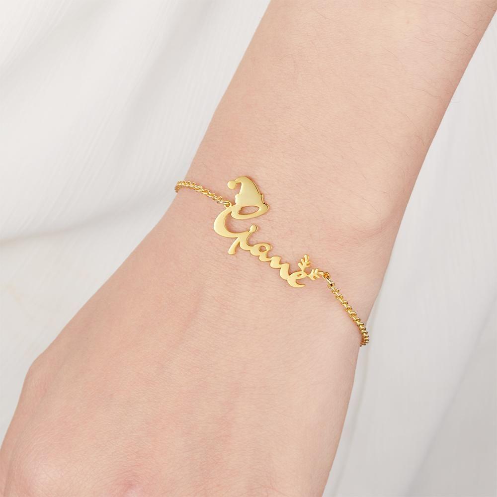 Pulseira Personalizada Colar Com Nome Personalizado Colar Com Nome Personalizado Com Coroa Colar Rosa Banhado A Ouro