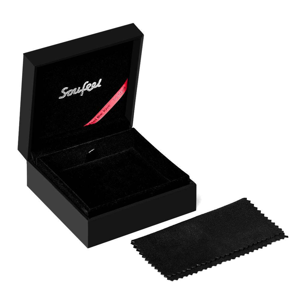 Caixa De Colar Soufeel Com Pano De Polimento - soufeelbr