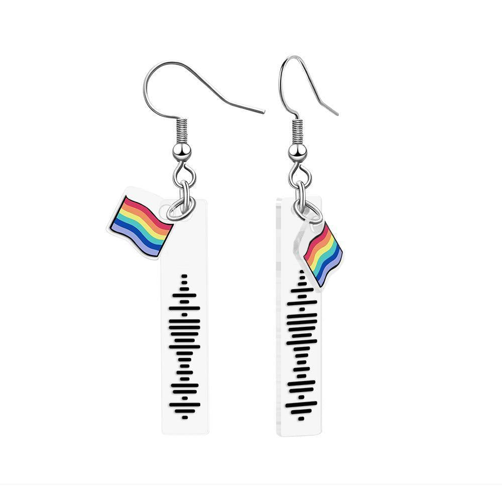 Brincos de código de música personalizados