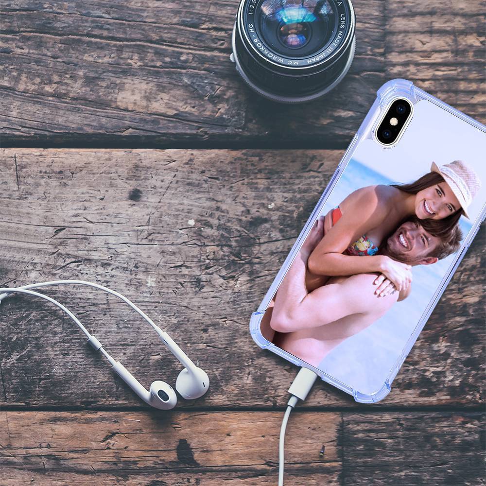 Capa de Celular com Foto de Silicone Anti-queda Casca Macia Céu Azul - iPhone 6/6s