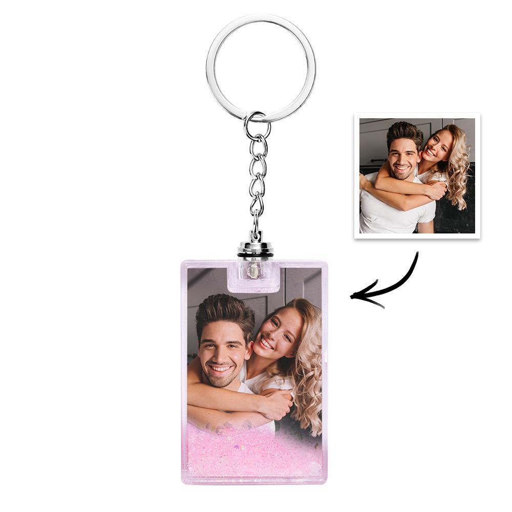 Presente Com Chaveiro De Areia Movediça Iluminado Com Foto Personalizada Para Qualquer Ocasião - soufeelbr