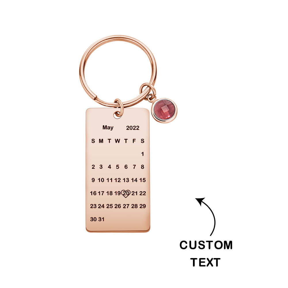 Chaveiro Personalizado Com Nome De Aniversário Em Pedra De Nascimento Datas Personalizadas Presentes De Aniversário - soufeelbr