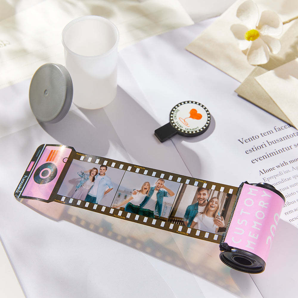 15 fotos personalizado rolo de filme chaveiro chaveiro personalizado câmera multifoto para casais - soufeelbr