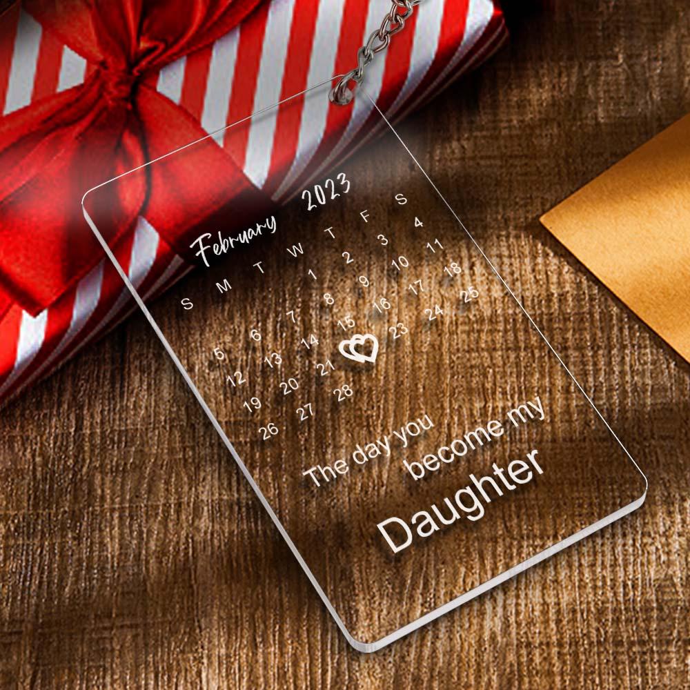 Chaveiro Personalizado Presentes De Aniversário Para Membros Memoráveis - soufeelbr